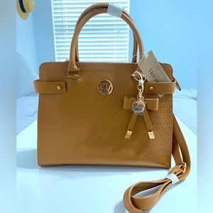 Nine West Iconic “Westies” Tote/Crossbody Faux Leather Bag